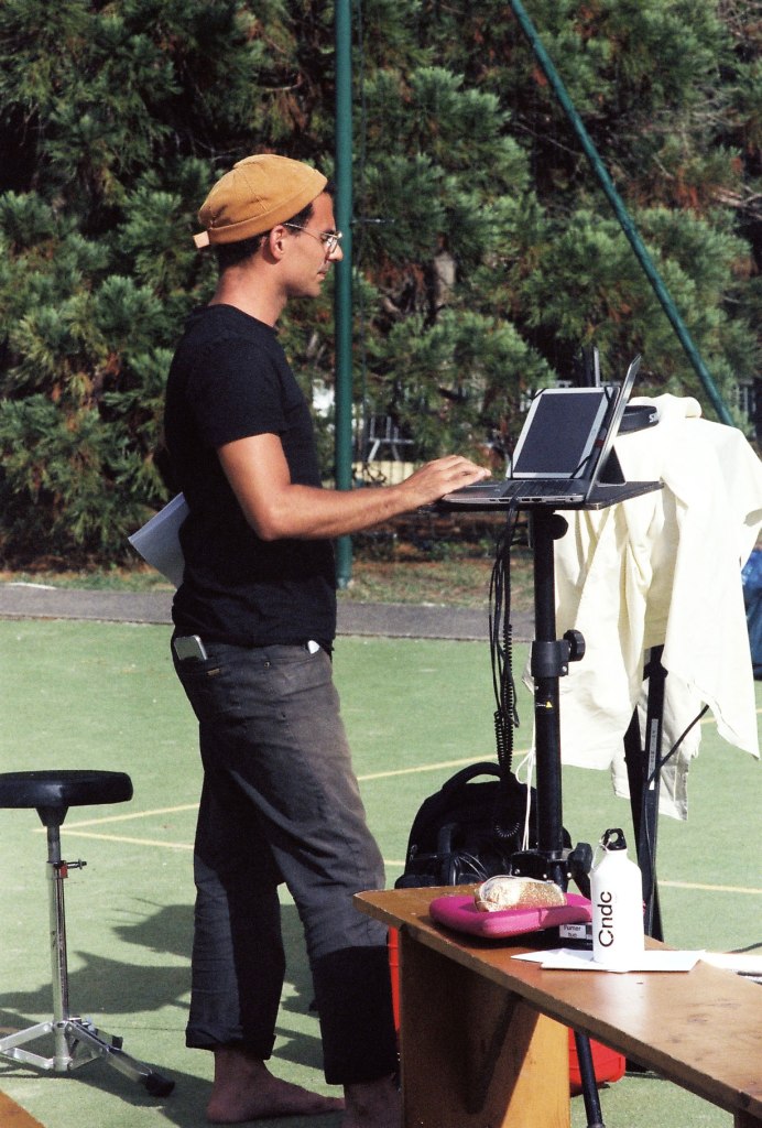 côté régie avec Dimitri Lemaire- Bip'S 2022 - Michel Pons