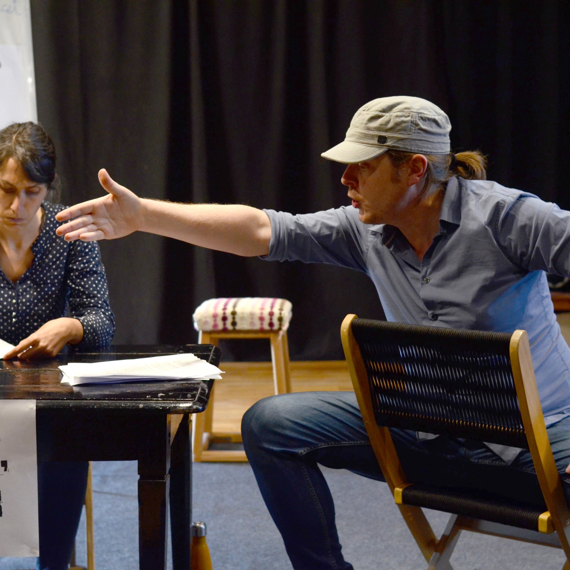 Sortie de résidence Par Ici La Compagnie : Démocratie , mon amour - résidence