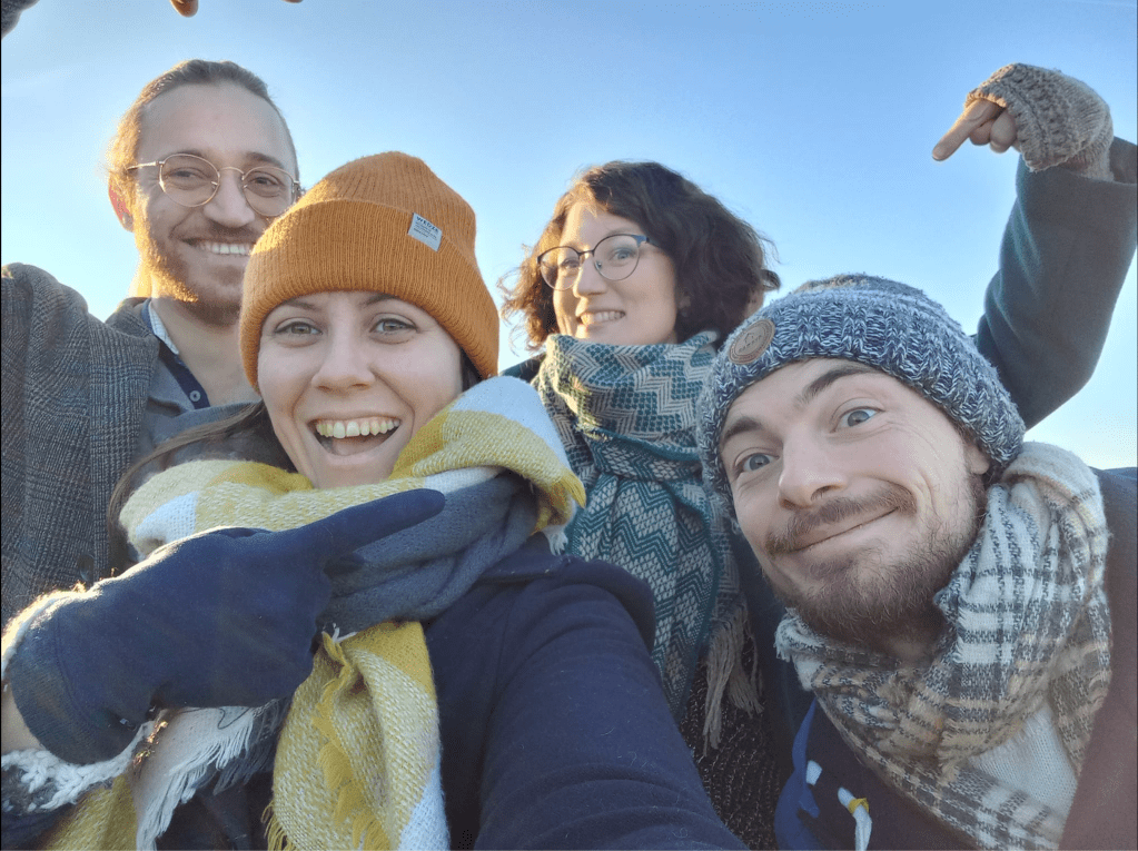 Quatuor vocal Accolade - Aurore, Myriam, Gilles et Hugo